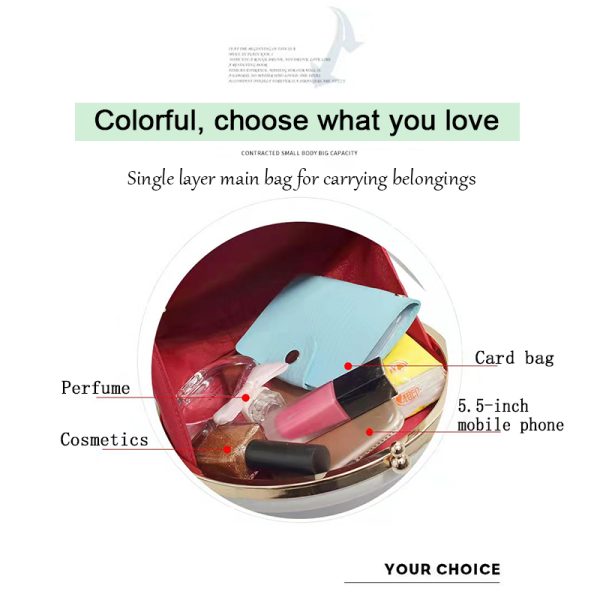 shell bag,fashion formal dress portable crossbody three-dimensional flowers shoulder bag,women handbag,bag for dinner - Image 7