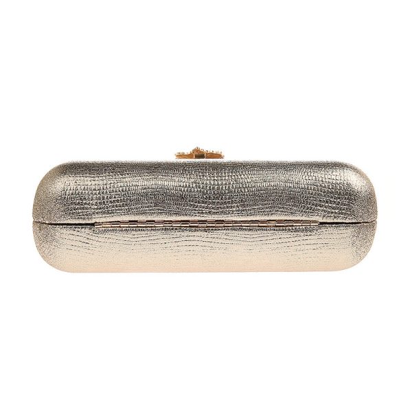 Exquisite Metallic Clutch Bag – Fashionable Handbag for Dinner Parties & Special Events - Image 9