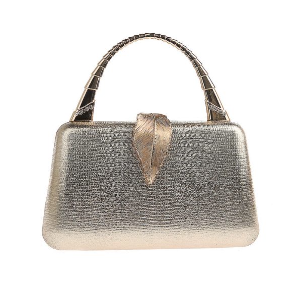 Exquisite Metallic Clutch Bag – Fashionable Handbag for Dinner Parties & Special Events - Image 6