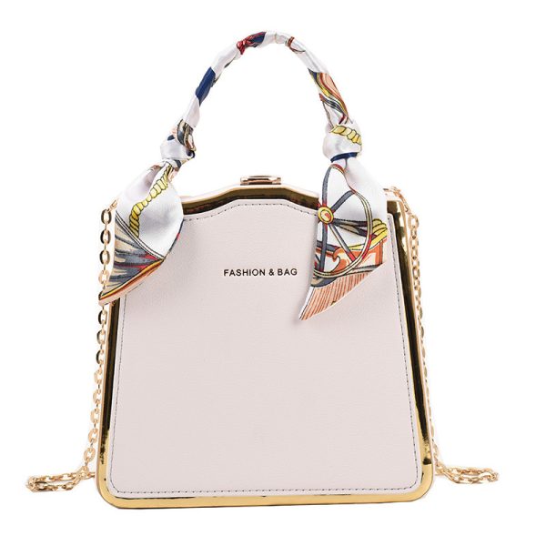 Handbag,Silk portable small square bag,New Women's Bag,messenger bag,Fashion Style Bag,    Clutches,evening bags,Shoulder bag - Image 3