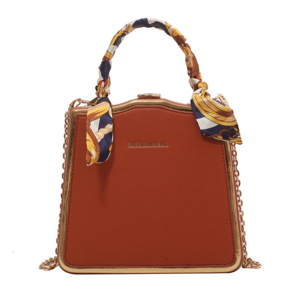 Handbag,Silk portable small square bag,New Women's Bag,messenger bag,Fashion Style Bag,    Clutches,evening bags,Shoulder bag - Image 4